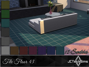 Sims 4 — Tile Floor 43 by JCTekkSims — Created by JCTekkSims