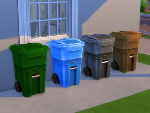 Sims 4 — Recolored trash bin by Samsoninan — This is the perfect bin for you!