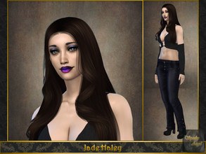 Sims 4 — Jade Haley by SpookyAngel — CC Used No Sliders Used Please download all of the CC from the Required tab if you