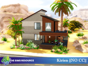 Sims 4 — Kirien by Bozena — The house is located in the Oasis Springs. Lot: 30 x 20 Value: $ 81 803 Lot type: Residential