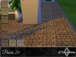 Sims 4 — Pavers 20 by JCTekkSims — Created by JCTekkSims