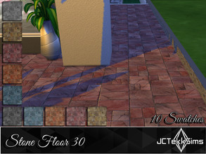 Sims 4 — Stone Floor 30 by JCTekkSims — Created by JCTekkSims