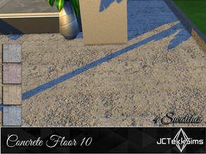 Sims 4 — Concrete Floor 10 by JCTekkSims — Created by JCTekkSims