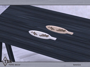 Sims 4 — Tove Decor. Nuts by soloriya — Nuts on a plate. Part of Tove Decor set. 2 color variations. Category: Decorative