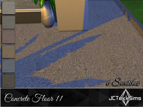 Sims 4 — Concrete Floor 11 by JCTekkSims — Created by JCTekkSims