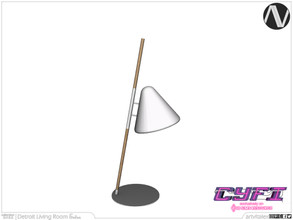 Sims 4 — CYFI | Detroit Floor Lamp by ArtVitalex — Construction & Lighting Collection | All rights reserved | Belong
