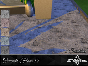 Sims 4 — Concrete Floor 12 by JCTekkSims — Created by JCTekkSims