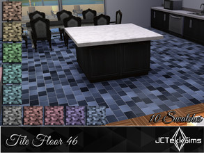 Sims 4 — Tile Floor 46 by JCTekkSims — Created by JCTekkSims