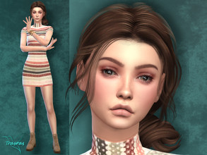 Sims 4 — Maurine Madelin by caro542 — Hello, I am Maurine and confidante of my neighborhood Go to Required tab to upload