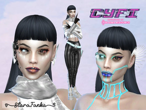 Sims 4 — [CyFi] Shirla Tery by starafanka — DOWNLOAD EVERYTHING IF YOU WANT THE SIM TO BE THE SAME AS IN THE PICTURES NO