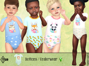 Sims 4 — Happy Easter Onesie by Pelineldis — A sweet onesie with Easter related print for toddler boys and girls. Can be