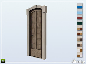Sims 4 — Nisa Door Privat 1x1 by Mutske — Part of the constructionset Nisa. Made by Mutske@TSR.