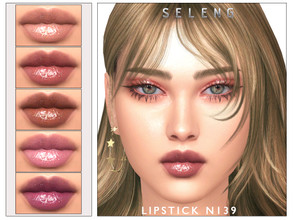Sims 4 — Lipstick N139 by Seleng — The lipstick has 16 colours and HQ compatible. Allowed for teen, young adult, adult