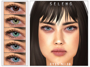 Sims 4 — Eyes N138 by Seleng — HQ compatible eyes with 17 colours. Allowed for all the ages. Enjoy!