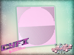 Sims 4 — CyFi Pink Mirror - Frame by ArwenKaboom — Base game deco in multiple recolors. You can find all items buy
