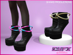 Sims 4 — CyFi - High Heels 2 by ShakeProductions — Shoes/High Heels New Mesh All LODs Handpainted 20 Colors