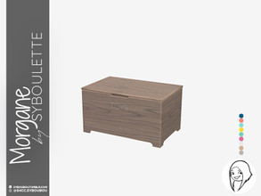 Sims 4 — Morgane - Toy chest by Syboubou — This is a functional toy chest for kids !