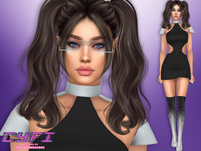 Sims 4 — CyFi - Calista Futura by divaka45 — Go to the tab Required to download the CC needed. DOWNLOAD EVERYTHING IF YOU