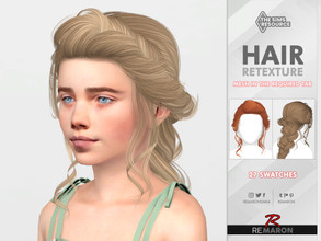 Sims 4 — Wedding Child Hair Retexture Mesh Needed by remaron — Hair retexture for females child in The Sims 4 PLEASE READ