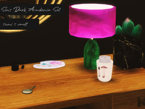 Sims 4 — Sims D Academia Set Candle01 by siomisvault — A cute candle to make your room look cozy. Thank you for the