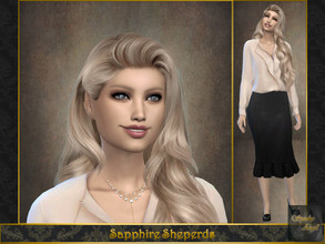 Sims 4 — Sapphire Sheperds by SpookyAngel — CC Used No Sliders Used Please download all of the CC from the Required tab