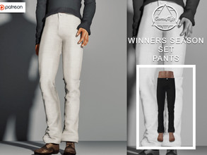 Sims 4 — [PATREON] Winners Season Set - Pants *Early Access* by Camuflaje — * New mesh * Compatible with the base game *