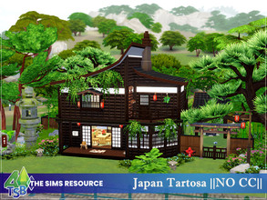 Sims 4 — Japan Tartosa by Bozena — The house is located in the Terra Amorosa. - Tartosa. Lot: 30 x 30 Value: $ 102 581