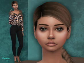 Sims 4 — Angeline Amarante by caro542 — Hello, I am Angeline, discover my many talents Go to Required tab to upload