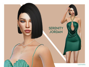 Sims 4 — Serenity Jordan by Ladi_RaRa2 — Raven haired beauty Serenity Jordan, a yound adult who loves to dance and be