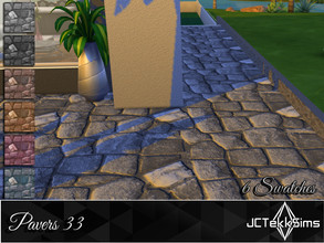 Sims 4 — Pavers 33 by JCTekkSims — Created by JCTekkSims