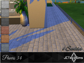 Sims 4 — Pavers 34 by JCTekkSims — Created by JCTekkSims