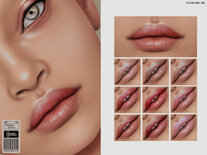 Sims 4 — Lipstick  | N63 by cosimetic — - It is suitable for Female. ( Teen to elder ) - 12 swatches. - You can find it