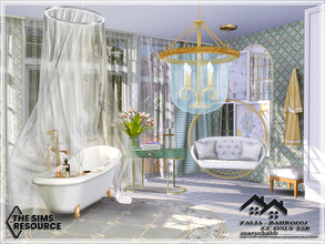 Sims 4 — FALIA - Bathroom - CC only TSR by marychabb — I present a room - Bathroom , that is fully equipped. Tested.