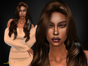 Sims 4 — Hilary Laurent by Millennium_Sims — For the Sim to look as pictured please download all the CC in the Required