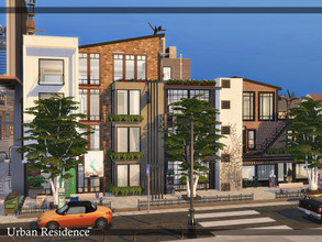 Sims 4 — Unfurnished Urban Residence | noCC by simZmora — Large, unfurnished space for your creativity! Check