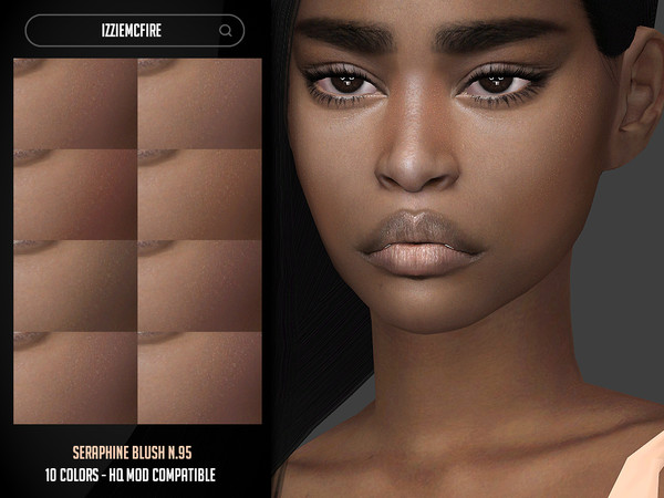Sims 4 — Seraphine Blush N.95 by IzzieMcFire — Seraphine Blush N.95 contains 10 colors in hq texture. Standalone item