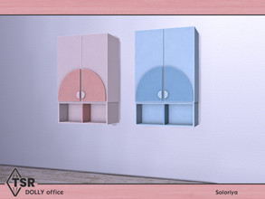 Sims 4 — Dolly Office. Functional Shelf, v1 by soloriya — Functional shelf, version one. Part of Dolly Office set. 2