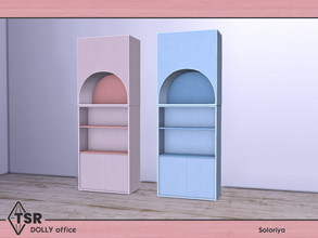Sims 4 — Dolly Office. Storage, v2 by soloriya — Storage, verison two. Part of Dolly Office set. 2 color variations.