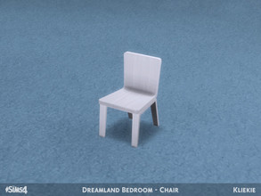 Sims 4 — Dreamland Bedroom - Chair by kliekie — Part of the Dreamland kids bedroom set.