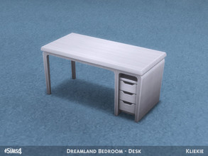 Sims 4 — Dreamland Bedroom - Desk by kliekie — Part of the Dreamland kids bedroom set.