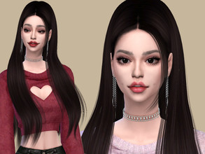 Sims 4 — jia yu by kimmeehee — Go to the tab Required to download the CC needed.