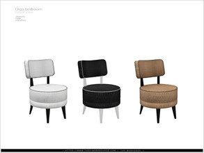 Sims 4 — Olga bedroom - desk chair by Severinka_ — Desk chair From the set 'Olga bedroom Pt.II' Build / Buy category: