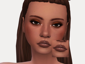 Sims 4 — Gleam Lipgloss by Sagittariah — base game compatible 5 swatch properly tagged enabled for all occults disabled