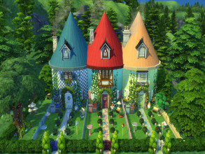 Sims 4 — The Three Gnomes by susancho932 — The three Gnomes live next door and shows their own personality. One likes