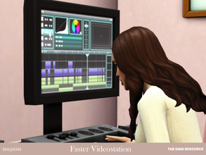 Sims 4 — Faster Videostation by MSQSIMS — I'm bringing back an old mod that was on my blog. Compared to the old mod, this