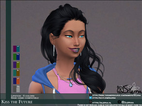 Sims 4 — Kiss the Future by Silerna — - Base game compatible - Make-up - teen to elder - Located in Lipsticks - 6