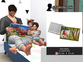 Sims 4 — StoryBook (ACC) by Beto_ae0 — Childrens story book, I hope you like it - 03 Color - It is located in the