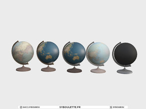 Sims 4 — Galileo - Globe by Syboubou — Decor world globe.