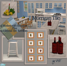 Sims 2 — Morrigan Tile by DOT — Morrigan Tile. Sims2 by DOT at The Sims Resource Only bottom cabinet recolors Require