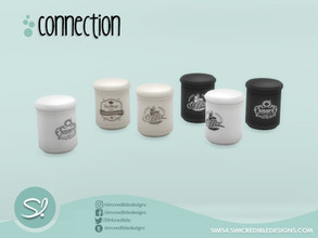Sims 4 — Connection tea can by SIMcredible! — by SIMcredibledesigns.com available at TSR 6 colors variations